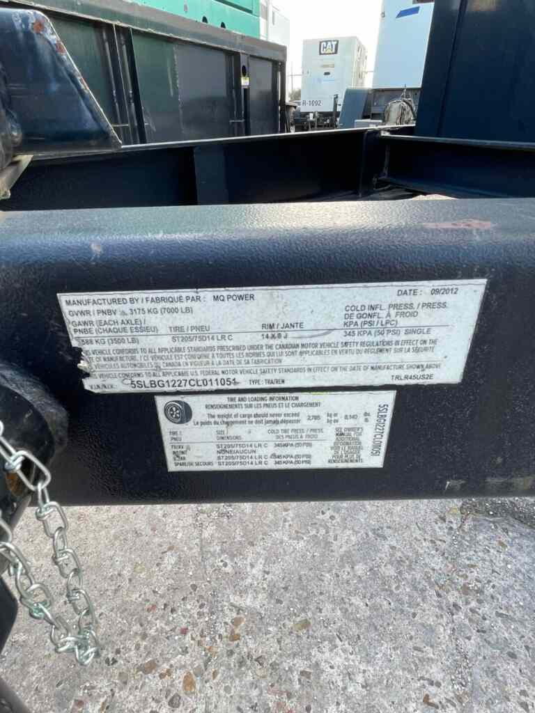 Multiquip DCA45USI2 Trailer Mounted Diesel Generator - Tier 3