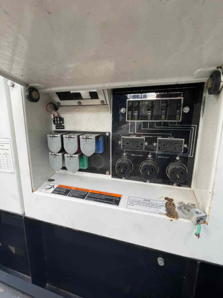 Multiquip DCA45USI2 Trailer Mounted Diesel Generator - Tier 3