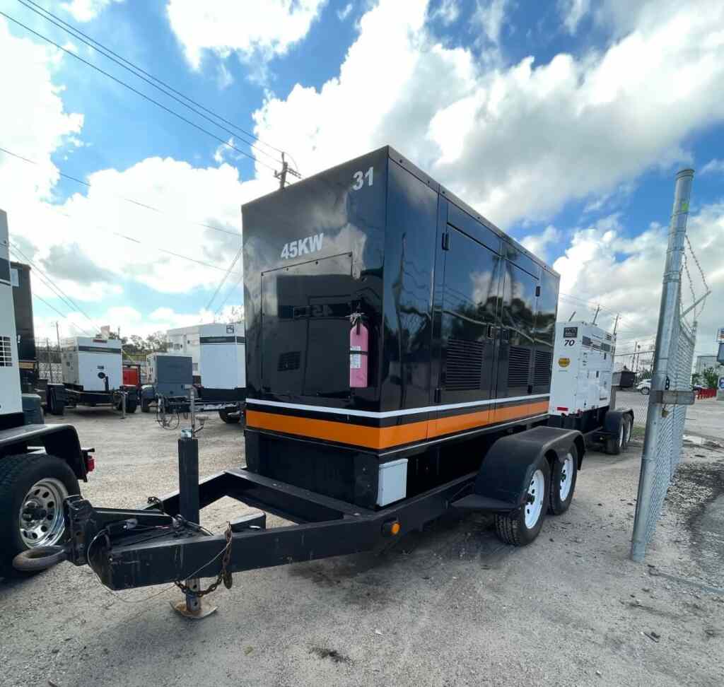Caterpillar XQ45P2 Trailer Mounted Diesel Generator - Tier 2