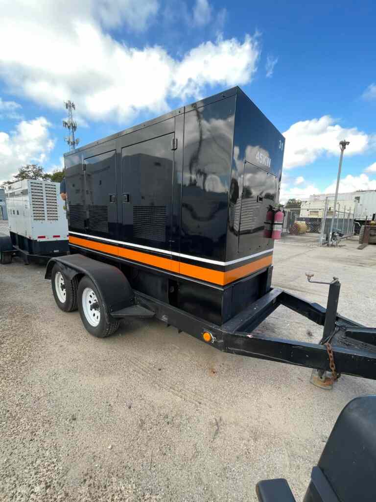 Caterpillar XQ45P2 Trailer Mounted Diesel Generator – Tier 2