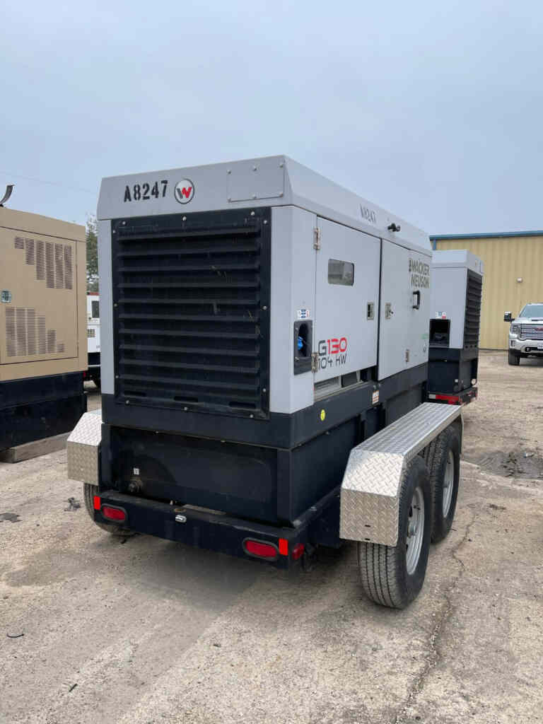 Wacker Neuson G130 Trailer Mounted Diesel Generator