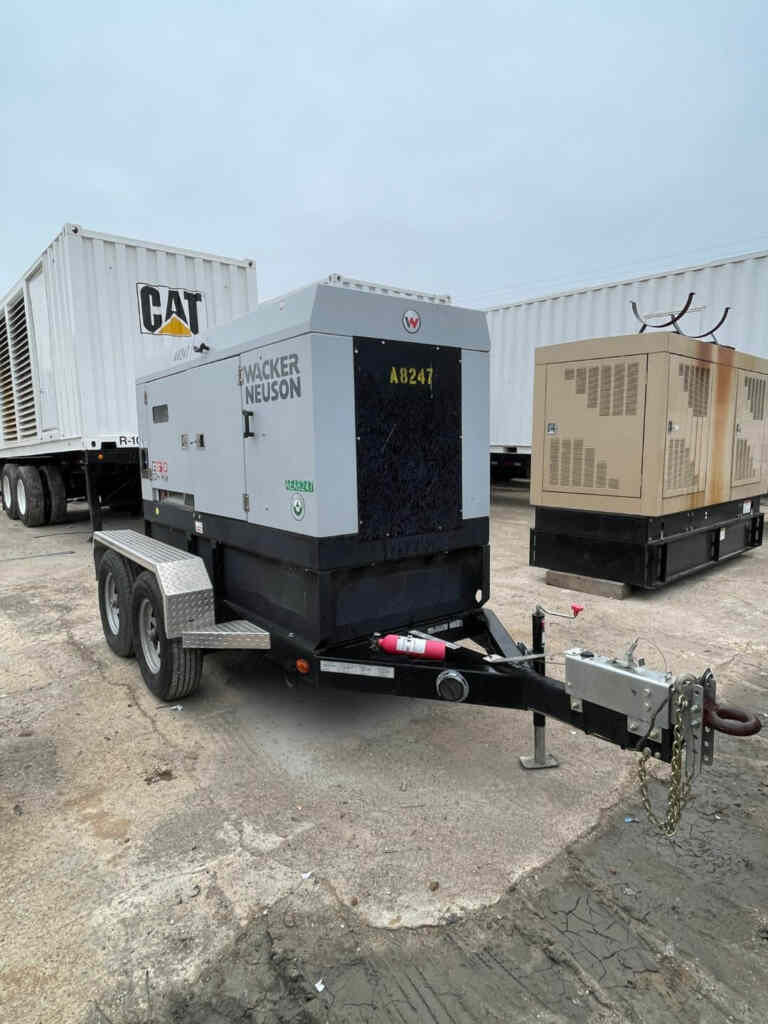 Wacker Neuson G130 Trailer Mounted Diesel Generator