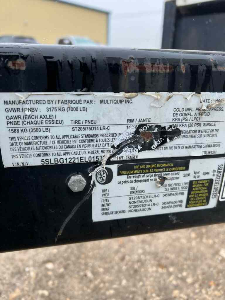 Multiquip DCA40SSKU4F Trailer Mounted Diesel Generator