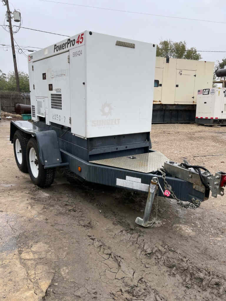 Airman PowerPro SDG45S Trailer Mounted Diesel Generator – Tier 3