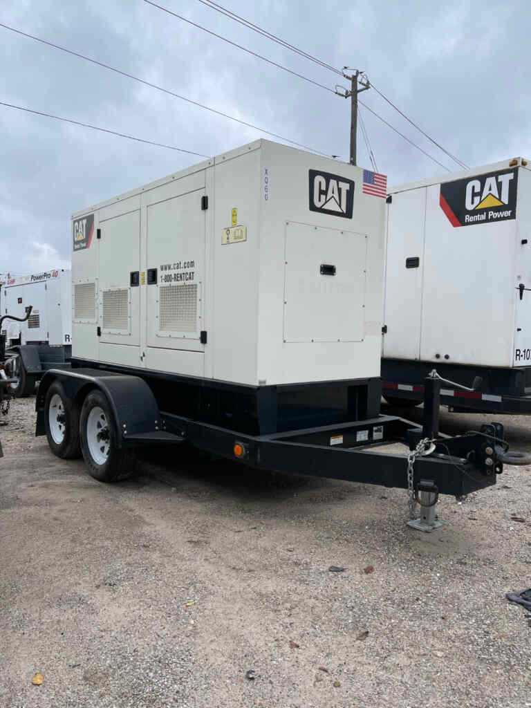 Caterpillar XQ60 Trailer Mounted Diesel Generator – Tier 3