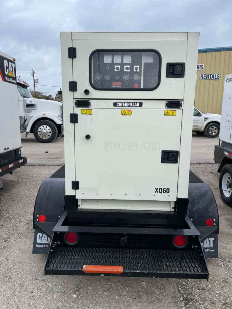 Caterpillar XQ60 Trailer Mounted Diesel Generator - Tier 3