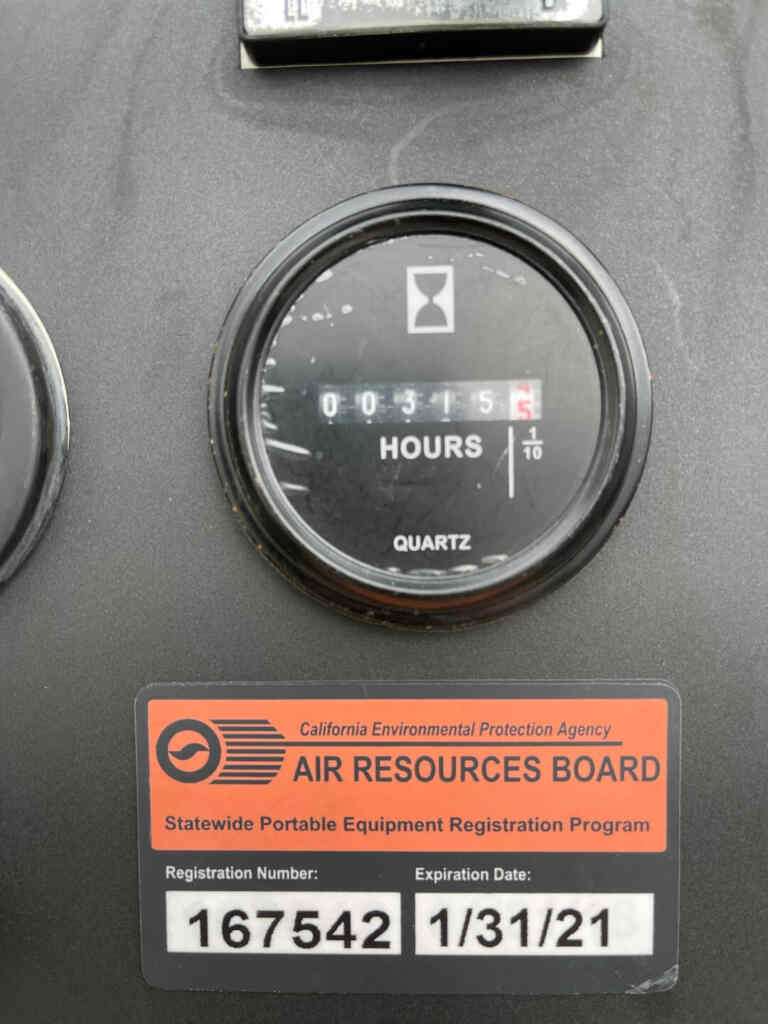 Caterpillar XQ60 Trailer Mounted Diesel Generator - Tier 3