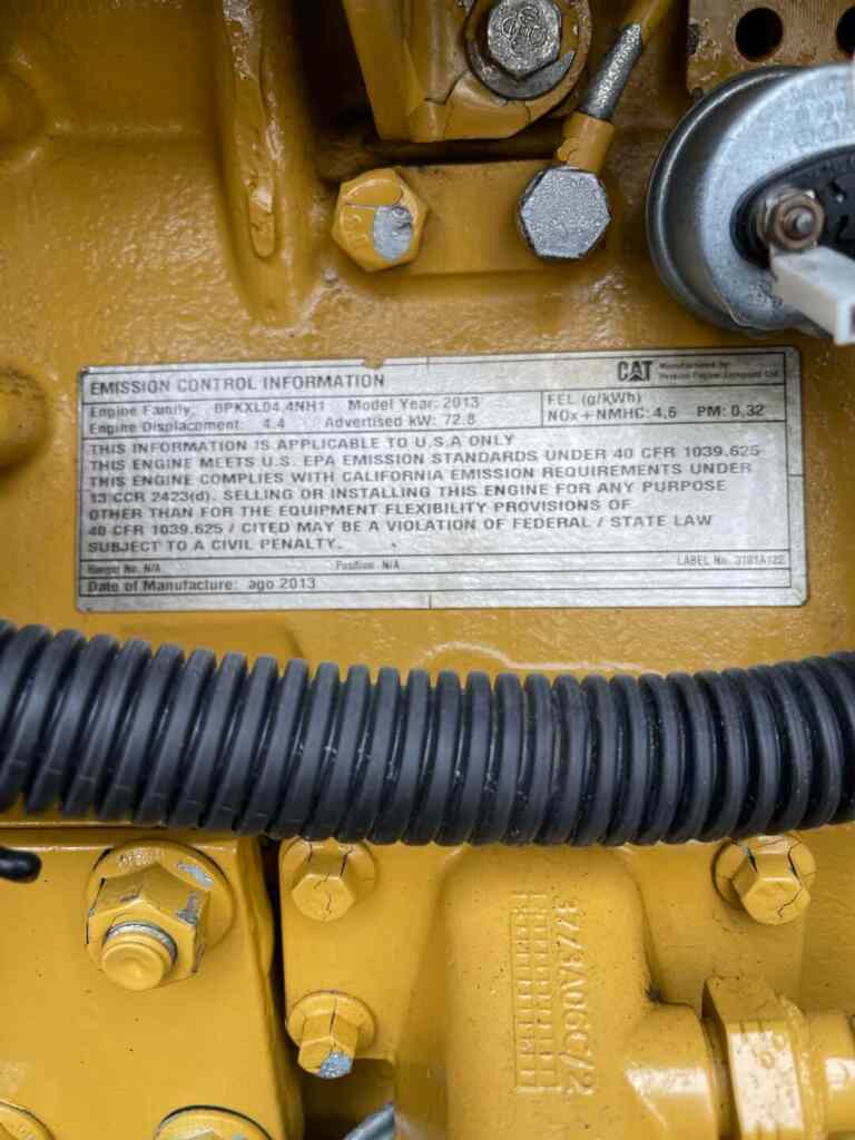 Caterpillar XQ60 Trailer Mounted Diesel Generator - Tier 3