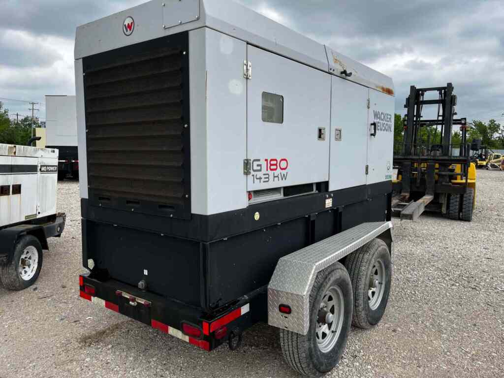 Wacker Neuson G180 Trailer Mounted Diesel Generator