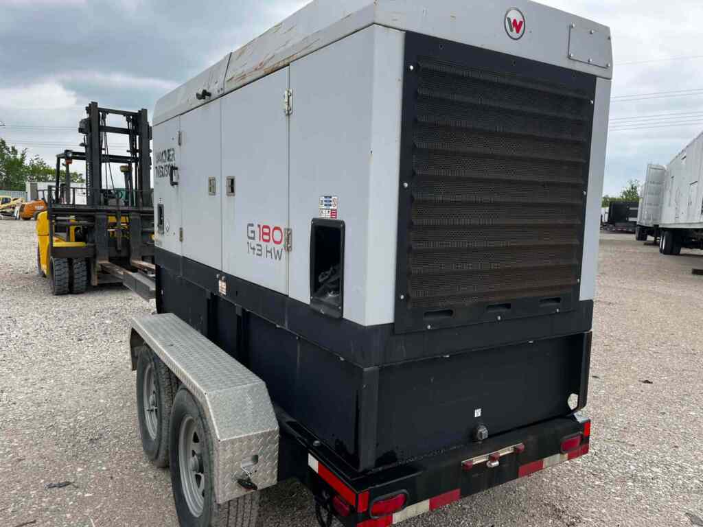 Wacker Neuson G180 Trailer Mounted Diesel Generator