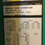 Cummins 200 KW Standby Diesel Generator - Tier 3