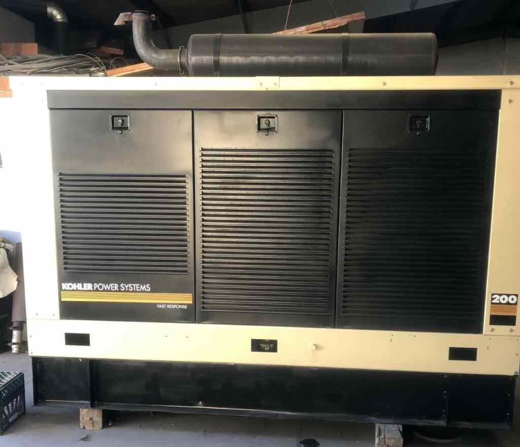 Kohler 200 Standby Diesel Generator