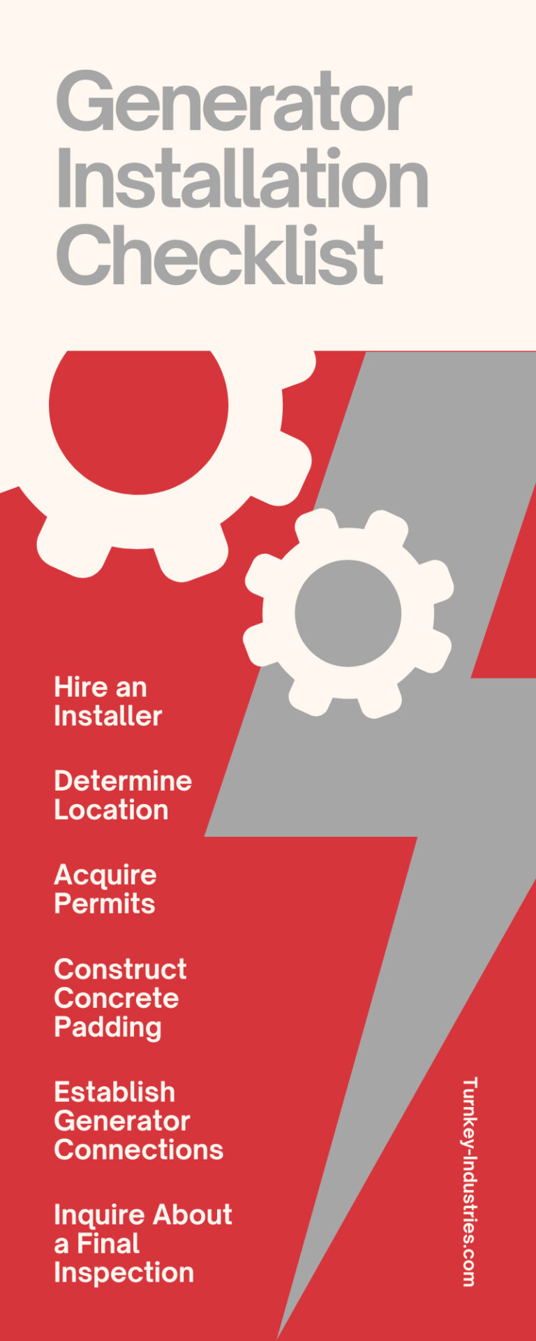 What Should Be on Your Generator Installation Checklist? 1 What Should Be on Your Generator Installation Checklist?