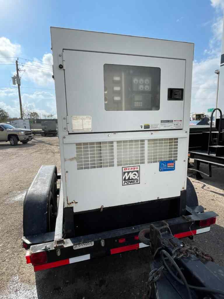 Diesel Generator, Trailer Mounted: Multiquip DCA125SSJU4i