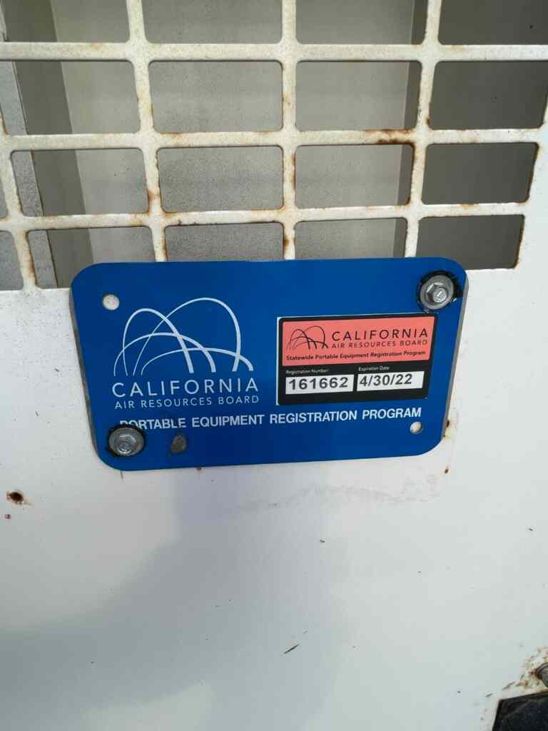 Diesel Generator, Trailer Mounted: Multiquip DCA125SSJU4i