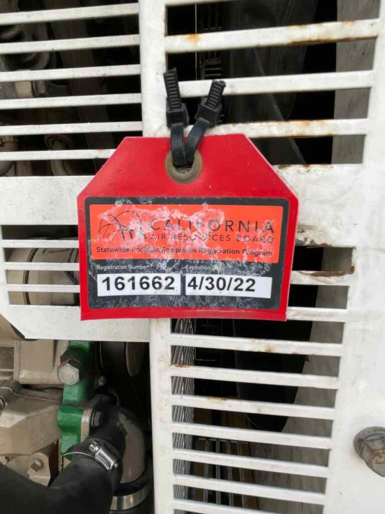 Diesel Generator, Trailer Mounted: Multiquip DCA125SSJU4i