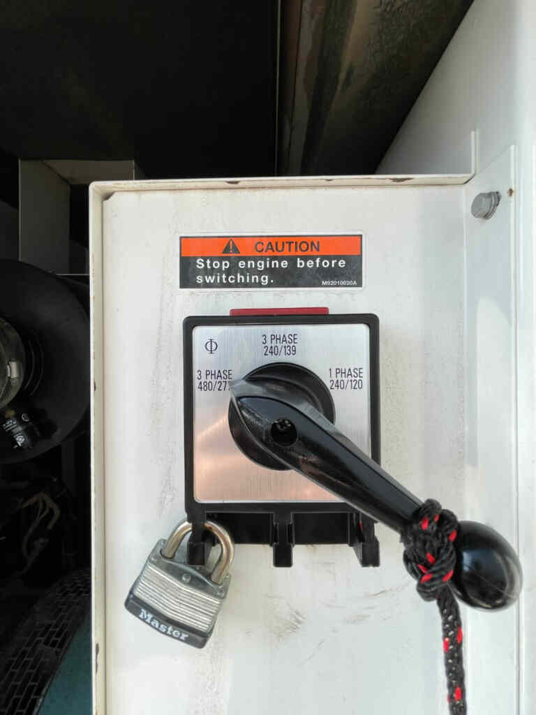 Diesel Generator, Trailer Mounted: Multiquip DCA125SSJU4i