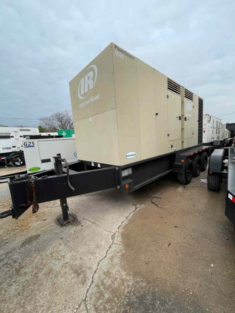 Ingersoll Rand PowerSource G570 Trailer Mounted, Diesel Generator - Tier 2