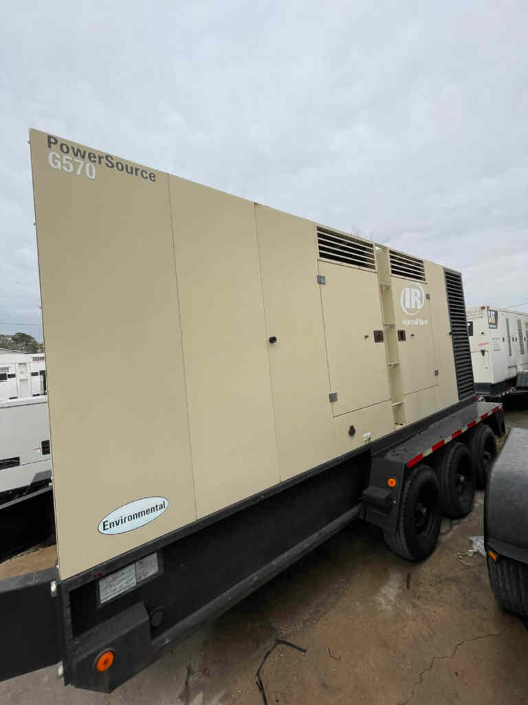 Ingersoll Rand PowerSource G570 Trailer Mounted, Diesel Generator - Tier 2