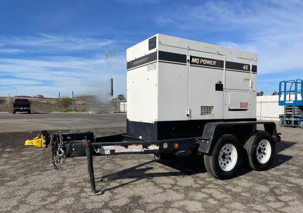 Trailer Mounted Multiquip DCA45SSIU4F – Diesel Generator