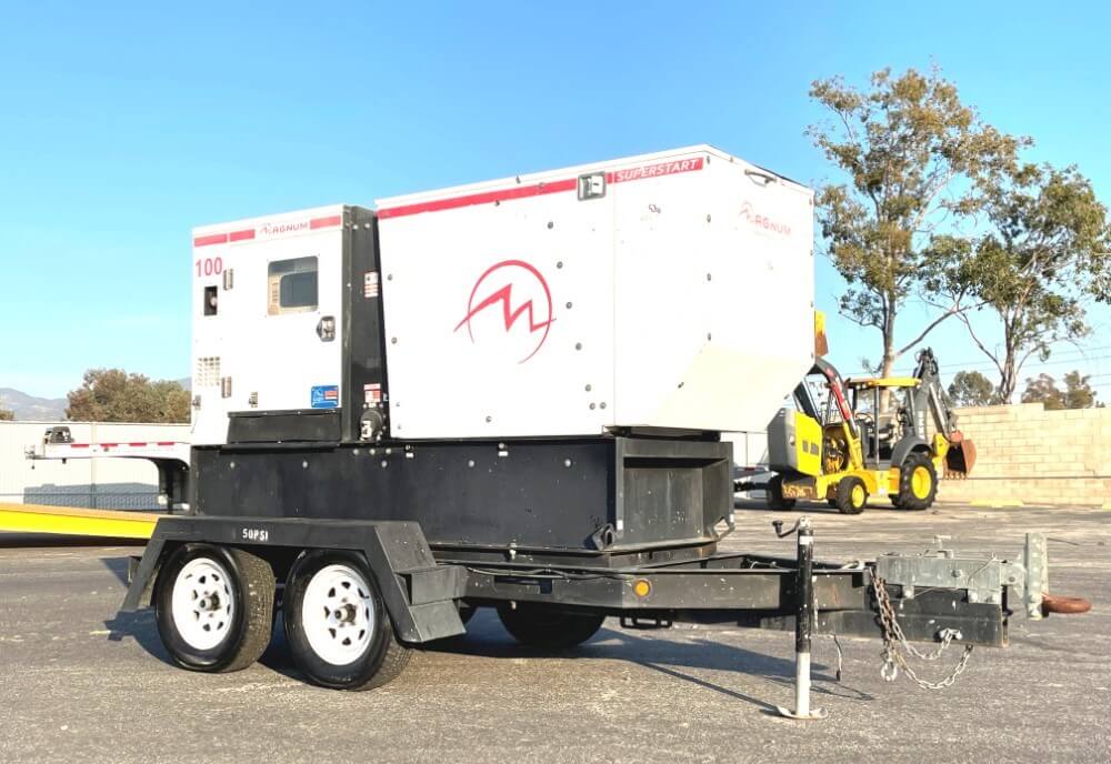Magnum MMG100D Trailer Mounted Diesel Generator