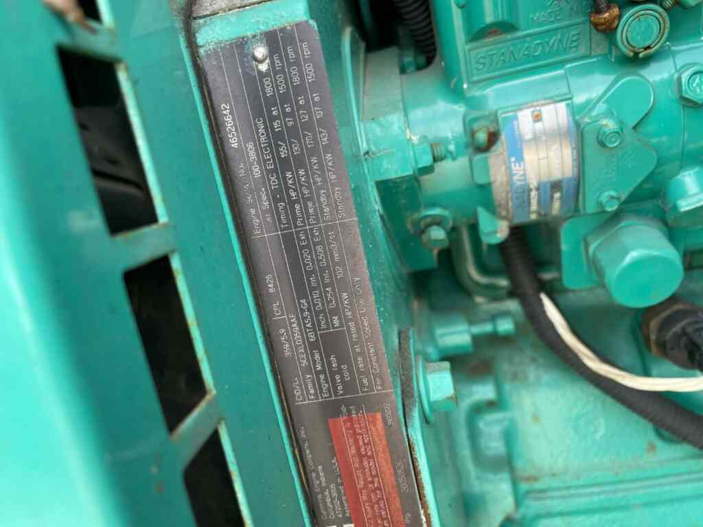 Cummins DGDB Standby Diesel Generator