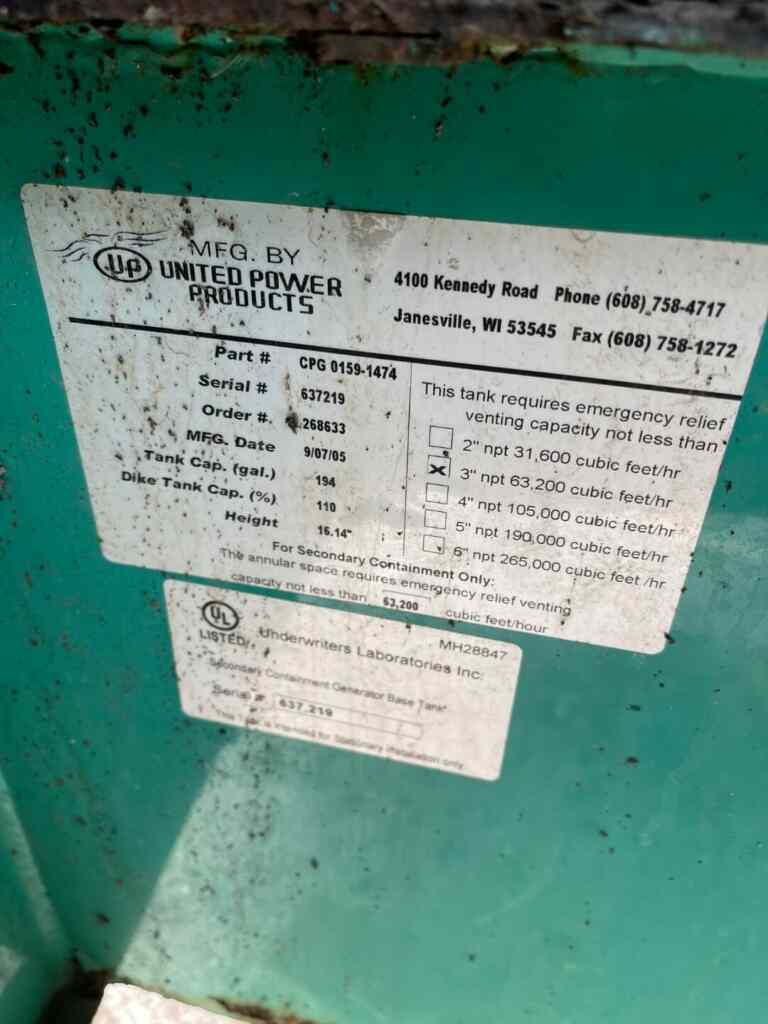 Cummins DGDB Standby Diesel Generator