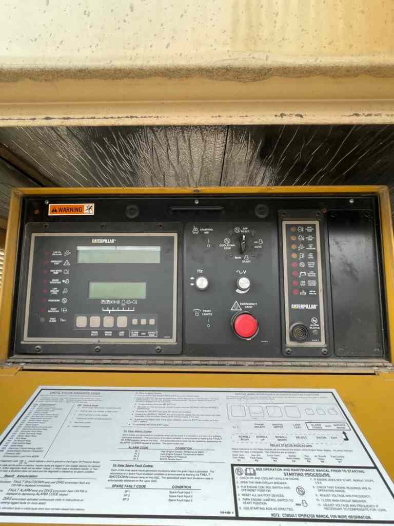 Caterpillar 3306 Diesel Standby Generator