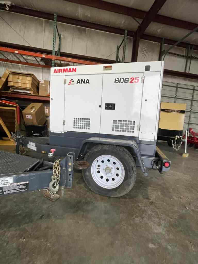 Airman SDG25S Trailer Mounted Diesel Generator