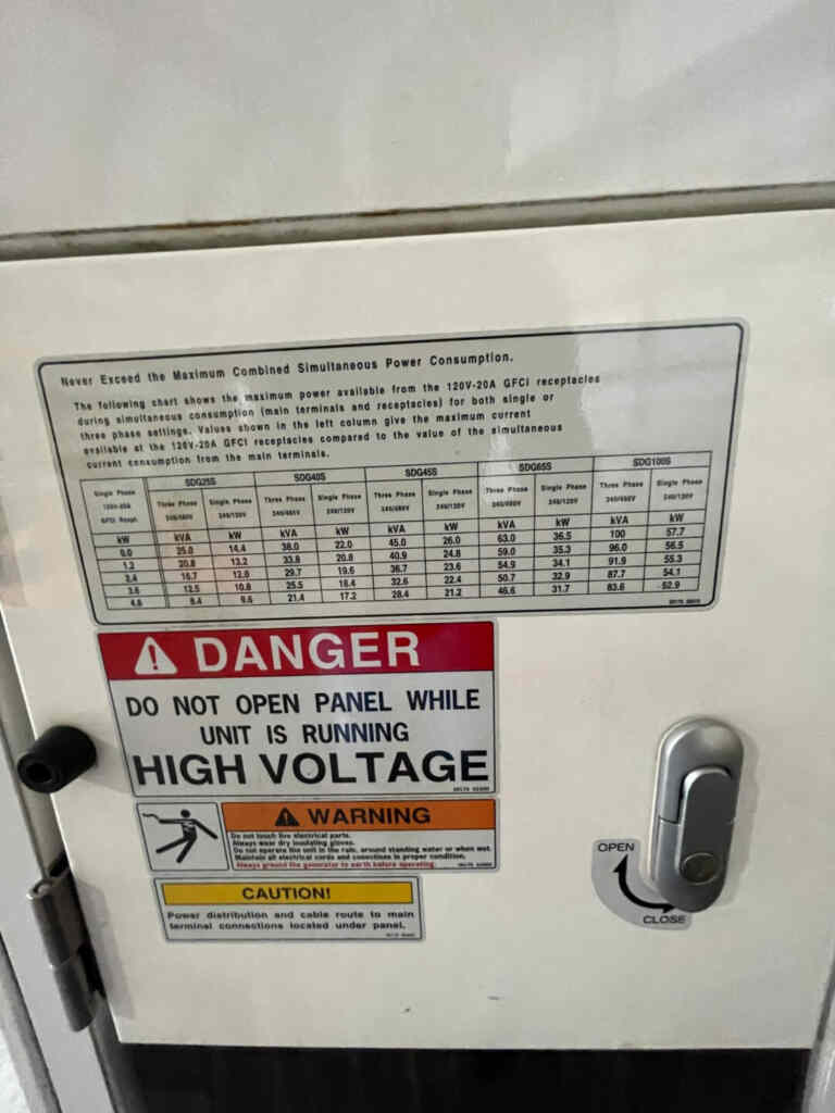Airman SDG25S Trailer Mounted Diesel Generator