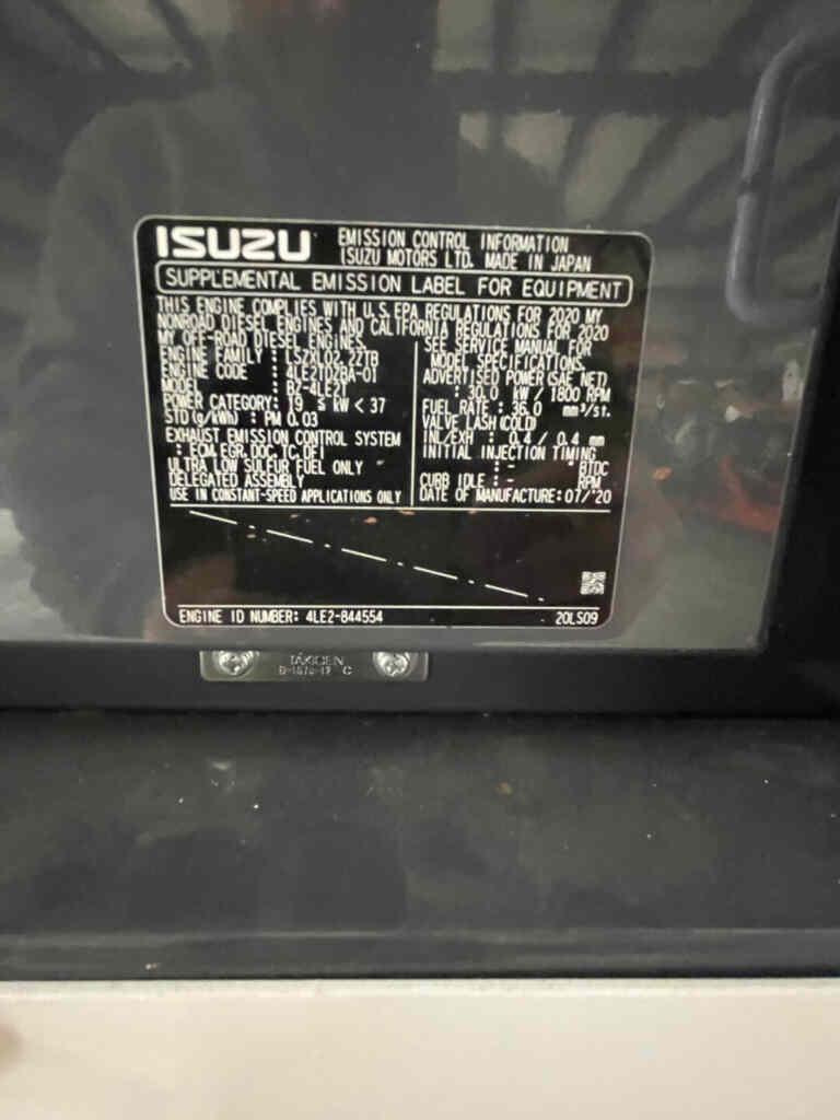 Airman SDG25S Trailer Mounted Diesel Generator