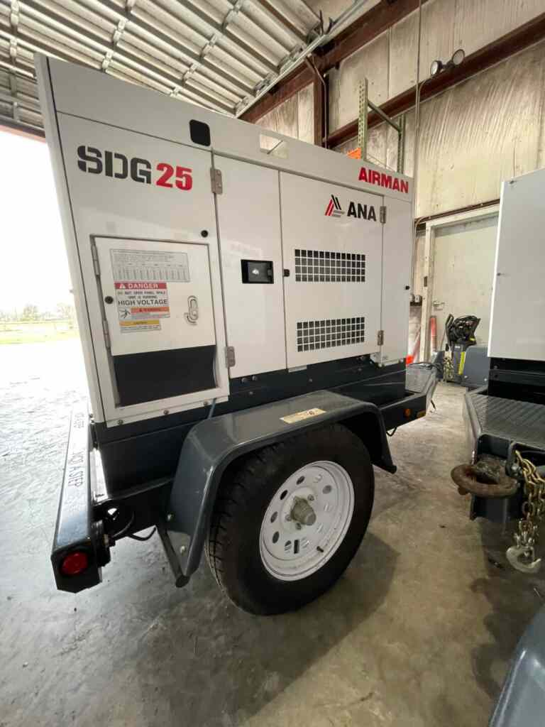 Airman SDG25S Trailer Mounted Diesel Generator