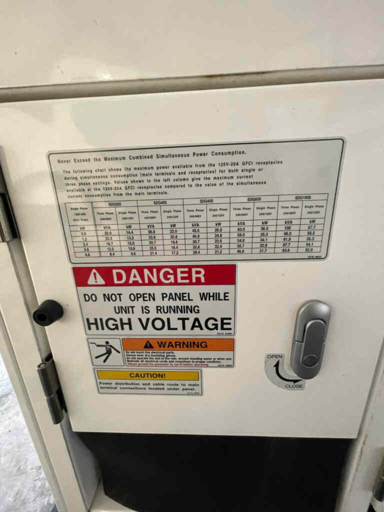 Airman SDG25S Diesel Generator Trailer Mounted For Sale