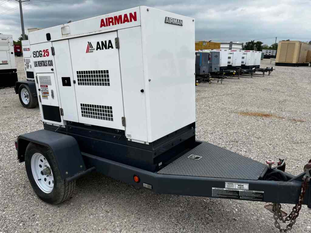 Airman SDG25S (Trailer Mounted) Diesel Generator