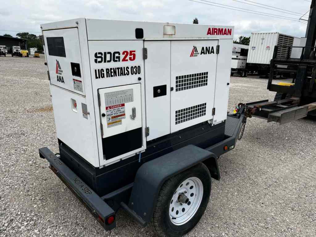 Airman SDG25S Trailer Mounted Diesel Generator