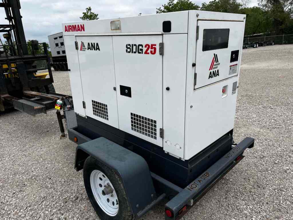 Airman SDG25S Trailer Mounted Diesel Generator