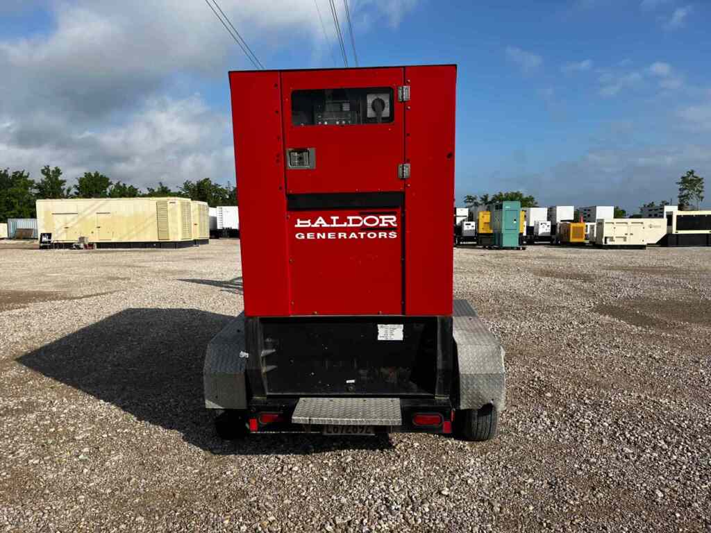 Baldor TS175T Trailer Mounted Diesel Generator - Tier 3