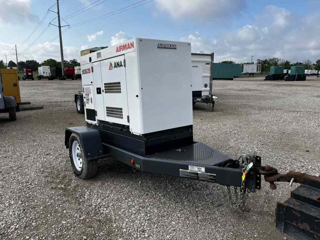 Airman SDG25S Trailer Mounted Diesel Generator