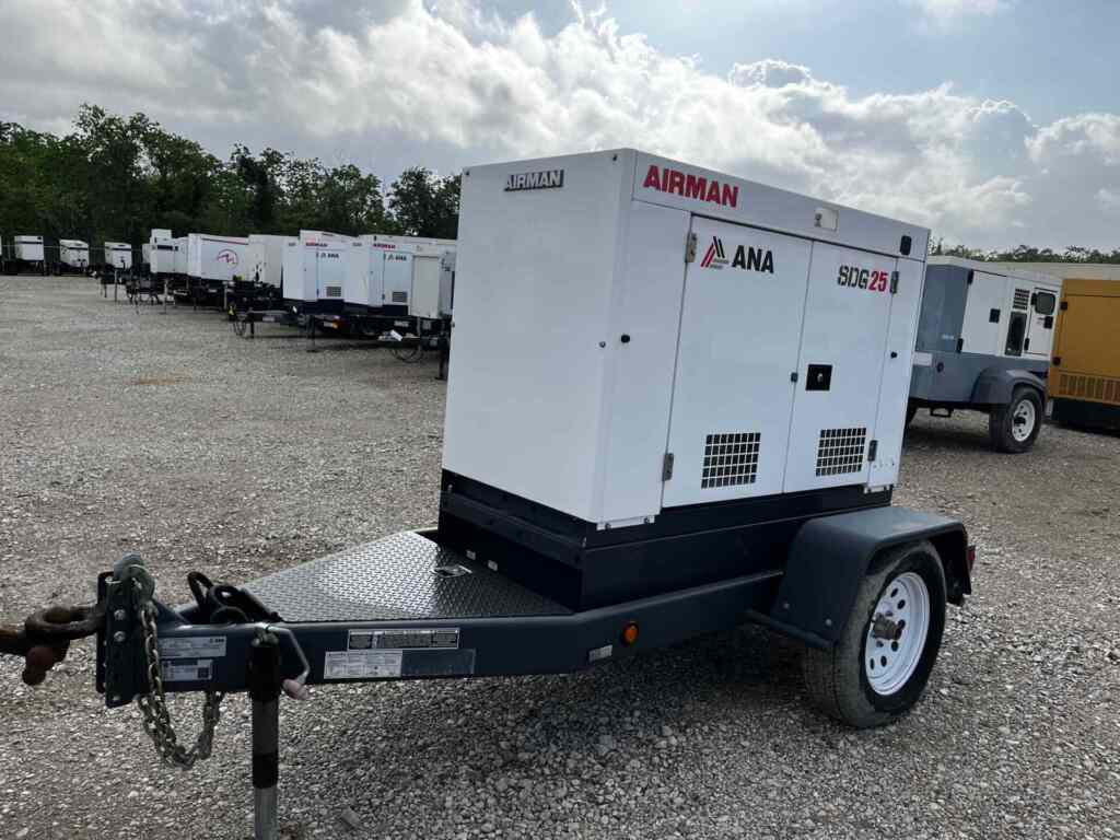 Airman SDG25S Trailer Mounted Diesel Generator