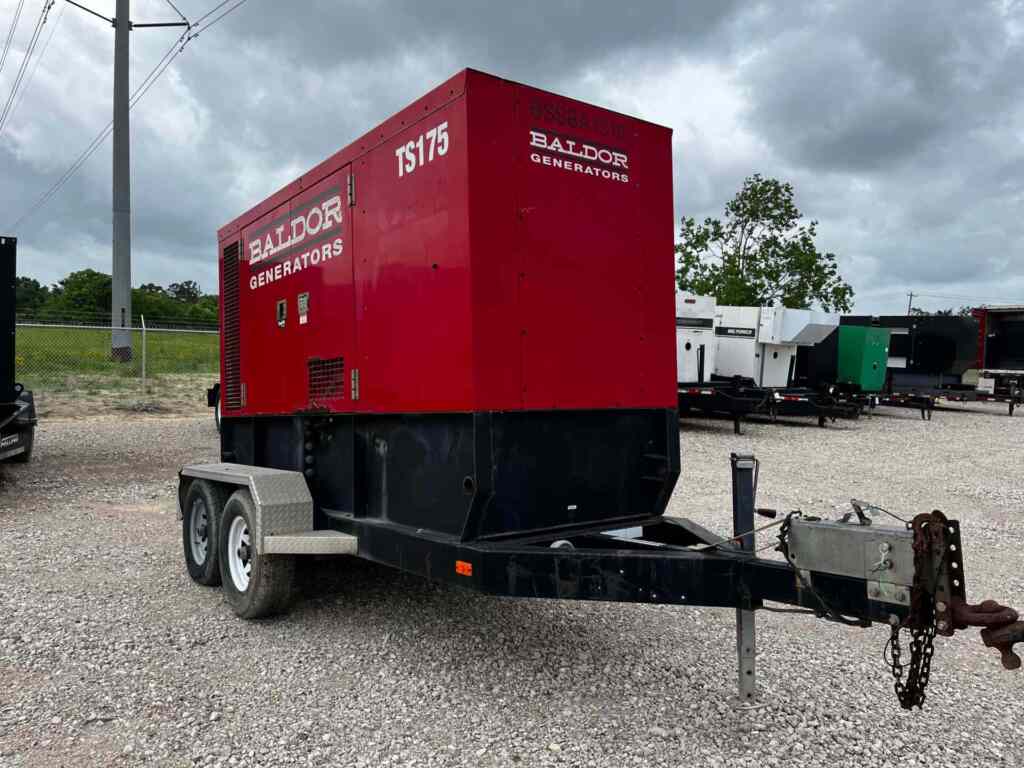 Baldor TS175T Trailer Mounted Diesel Generator – Tier 3