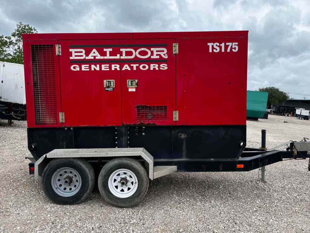 Baldor TS175T Trailer Mounted Diesel Generator - Tier 3