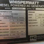 Trailer Mounted: Multiquip DCA45SSIU4F &mdash; Diesel Generator