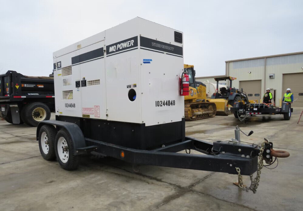 Diesel Generator: Multiquip DCA70SSIU4F (Trailer Mounted)