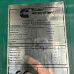 Cummins QSK60G Standby Natural Gas Generator