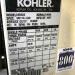 Kohler 50REOZJB Trailer Mounted Diesel Generator - Tier 2