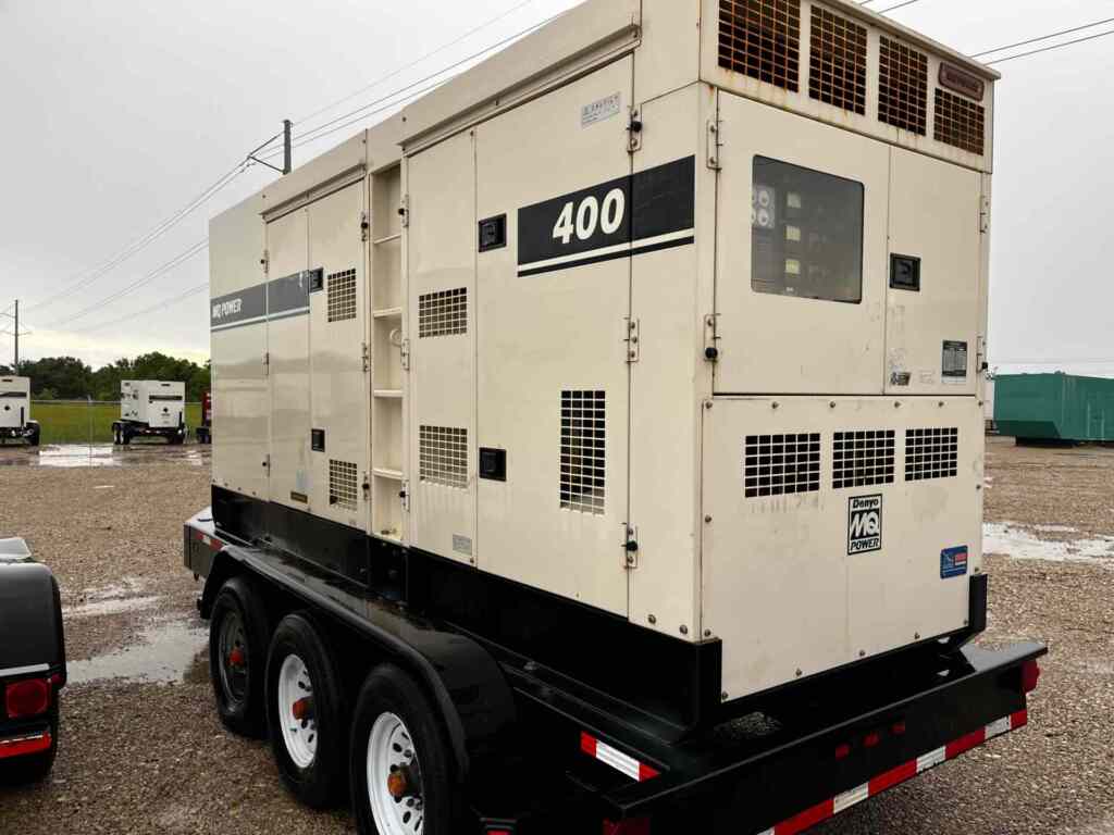 Diesel Generator: Multiquip DCA400SSI4i Trailer Mounted