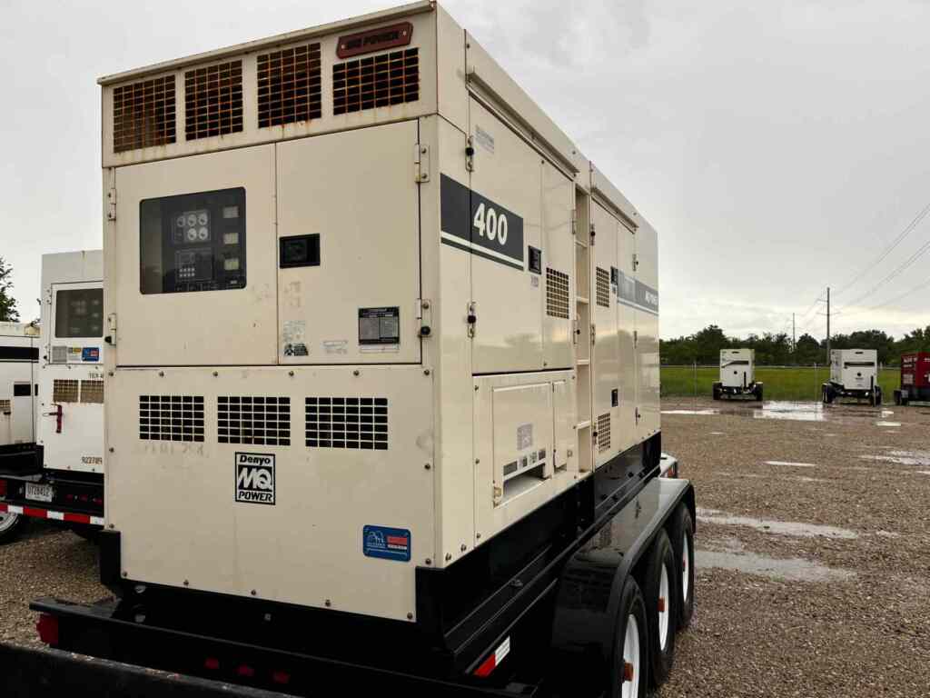Diesel Generator: Multiquip DCA400SSI4i Trailer Mounted