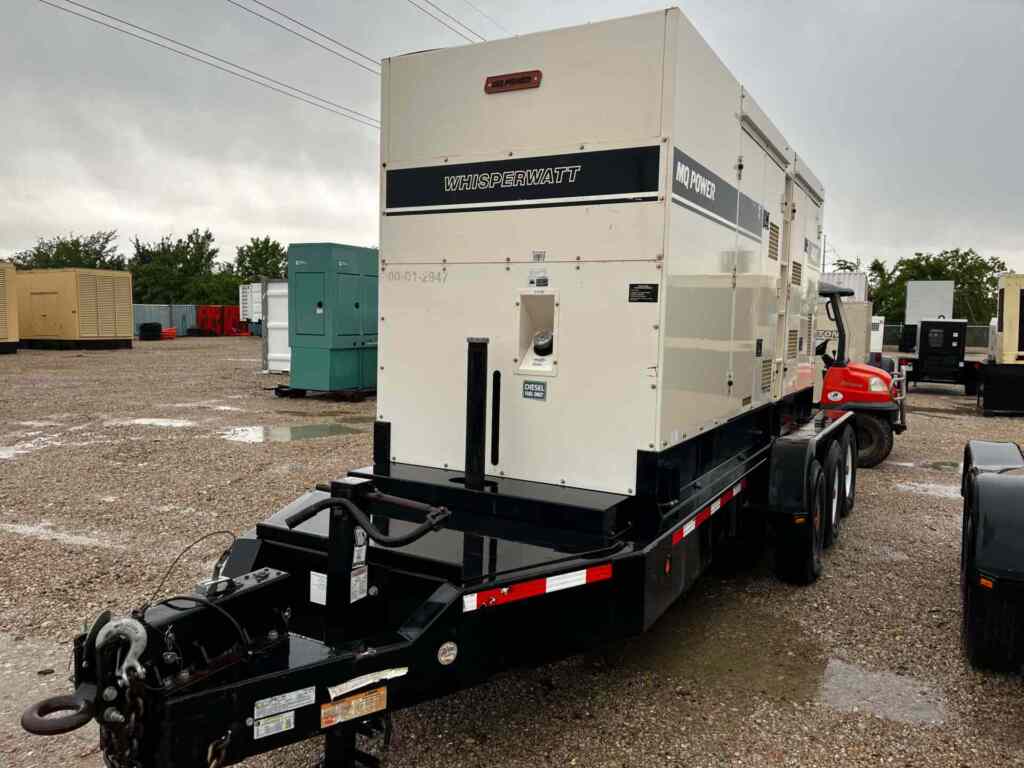Diesel Generator: Multiquip DCA400SSI4i Trailer Mounted