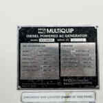 Diesel Generator: Multiquip DCA400SSI4i Trailer Mounted