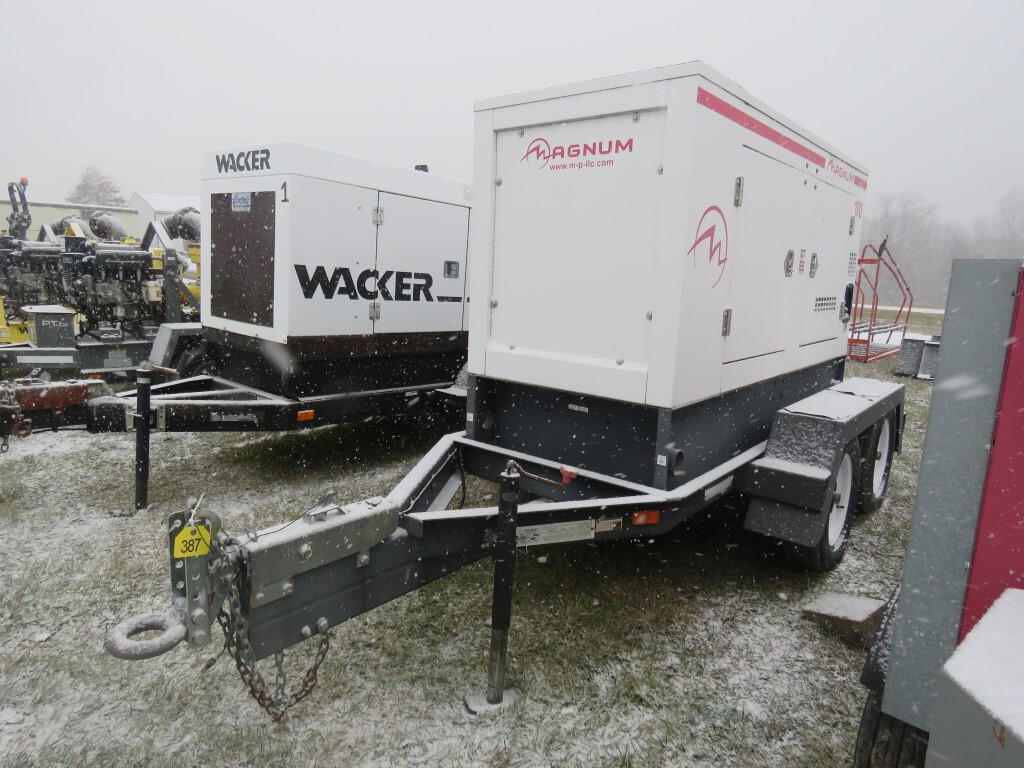 Magnum MMG100 Trailer Mounted Diesel Generator – Tier 3